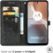 iMoshion Hoesje Geschikt voor Motorola Moto G32 Hoesje Met Pasjeshouder - iMoshion Mandala Bookcase - Zwart