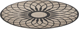 KULLAR - Vloerkleed - Beige - 140 cm - Jute