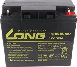 Kung Lange batterij WP18-12I 12 volt 18 Ah 181x76x167mm M5 platte paal