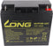 Kung Lange batterij WP18-12I 12 volt 18 Ah 181x76x167mm M5 platte paal