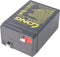 Kung Lange WP4.5-6 loodbatterij 6 volt 4.5Ah met Faston 4,8 mm stekkercontact