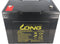 Kung Long KPH75-12NE loodbatterij 12 volt 75Ah met M6 binnendraad