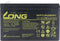 Kung Long onderhoudsvrije loodaccu WP7-12(28W) met 4,8mm Faston aansluiting 12V/7Ah