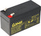 Kung Long WP1.2-12, 12Volt, 1.2Ah VDS G104002, Faston 4.8mm