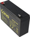 Kung Long WP12-6S loodbatterij 6 volt 12Ah met Faston contact 4.8mm