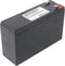 Kung Long WP1224W hoge stroom F2 lood-vlies accu, 12V, 6Ah met 6,3 mm Faston aansluiting
