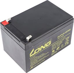 Kung Long WP14-12SE PB-loodbatterij, cyclusbestendige versie met 6,3 mm Faston-stekkercontacten