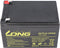 Kung Long WP14-12SE PB-loodbatterij, cyclusbestendige versie met 6,3 mm Faston-stekkercontacten