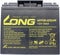 Kung Long WP18-12SHR batterij PB-kabel 12 volt met 18Ah, met M5 platte poolschroefverbinding, 181 x 76 x 167 mm