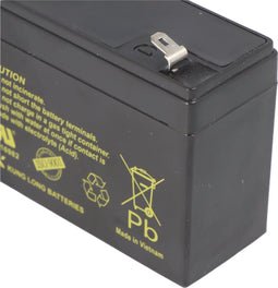 Kung Long WP2.6-12 F1 loodvlies-accu, 12V, 2,6Ah met 4,8 mm Faston-aansluiting