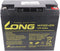 Kung Long WP22-12N F8 loodvlies-accu, 12V, 22Ah, M6 binnendraad