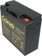 Kung Long WP22-12NE batterij 12 volt 22 Ah 181x76 x167mm, M6 binnendraad