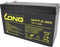 Kung Long WP7.2-12A 12Volt 7.2Ah Faston 6,3 mm plugcontacten