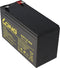Kung Long WP7.2-12A 12Volt 7.2Ah Faston 6,3 mm plugcontacten