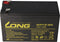 Kung Long WP7.2-12M, 12Volt, 7.2Ah VDS G101163, Faston 6.3mm