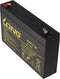 Kung Long WP7-6 accukabel 6 volt 7Ah, Faston 4,8 mm