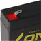 Kung Long WP7-6 accukabel 6 volt 7Ah, Faston 4,8 mm