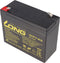 Kung Long WP7-S6 F1 loodvlies-accu, 6Volt, 7Ah met 4,8 mm Faston-aansluiting