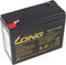 Kung Long WP7-S6 F1 loodvlies-accu, 6Volt, 7Ah met 4,8 mm Faston-aansluiting