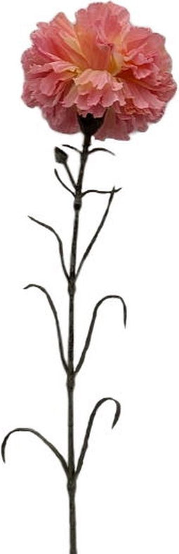 Kunst anjer tak pink, 66 cm