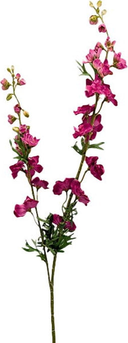Kunst delphinium tak paars, 80 cm