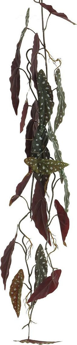 Kunst hangplant Begonia Polkadots 105 cm