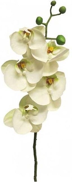 Kunst Phalaenopsis Orchidee Bora 58 cm - Wit