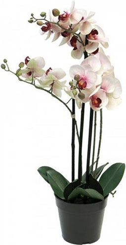Kunst Phalaenopsis Orchidee In Pot 60 cm - Roze