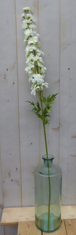 Kunst ridderspoor delphinium groot op steker wit