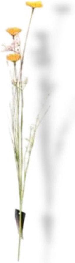 Kunst Tak Bloemen Geel