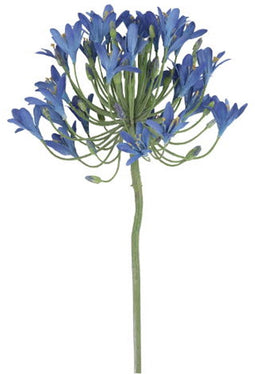 Kunstbloem Agapanthus 90x20x10 cm
