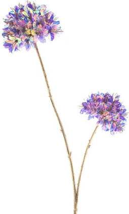 Kunstbloem allium holografic beauty, 78 cm