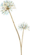 Kunstbloem allium holografic cream, 78 cm