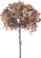 Kunstbloem autumn hydrangea brown, 46 cm