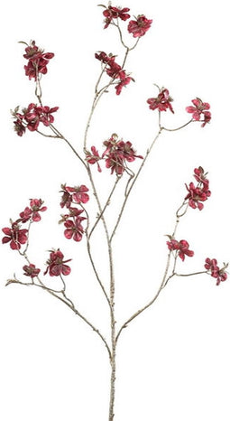Kunstbloem blossom fuchsia, 118 cm
