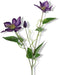 Kunstbloem Clementis 20x15x76 cm prs
