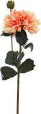 Kunstbloem dahlia 61 cm, lichtroze