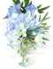 Kunstbloem Delphinium Jesika | Blauw | 94 cm