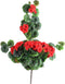 Kunstbloem geranium 70 cm, rood
