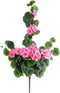 Kunstbloem geranium 70 cm, roze
