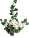 Kunstbloem geranium 70 cm, wit