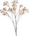 Kunstbloem gypsophilia purple, 68 cm
