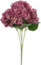 Kunstbloem hortensia 47 cm, paars