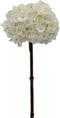 Kunstbloem hortensia 66 cm, creme