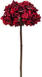 Kunstbloem hortensia 66 cm, rood