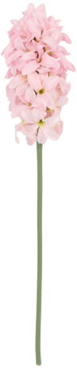 Kunstbloem Hyacinth 42x9x8 cm roze