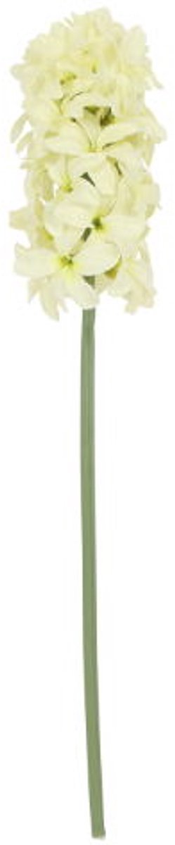 Kunstbloem Hyacinth 42x9x8 cm wit