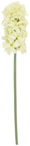 Kunstbloem Hyacinth 42x9x8 cm wit