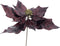 Kunstbloem poinsettia red, 64 cm