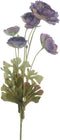 Kunstbloem ranunculus lavender, 61 cm